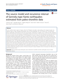 The Source Model and Recurrence Interval of Genroku-Type Kanto