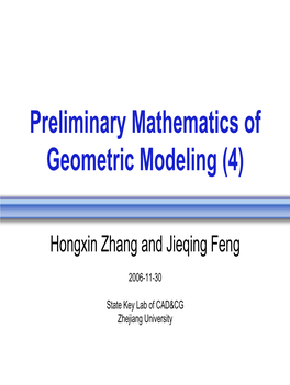 Differential Geometry of Surfaces