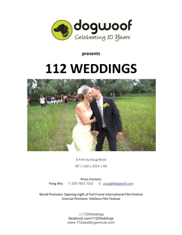 112 Weddings