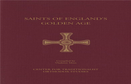 Sample PDF of “Saints of England's Golden Age”