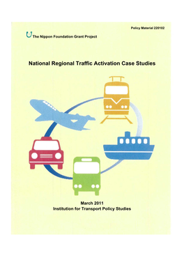 National Regional Traffic Activation Case Studies