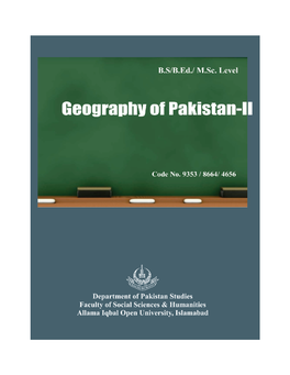 Geography of Pakistan-II Code No