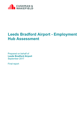 Report Re Leeds Bradford International Airport