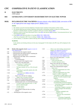 DYNAMO-ELECTRIC MACHINES (Dynamo-Electric Relays H01H 53/00; Conversion of DC Or AC Input Power Into Surge Output Power {H03K 3/53}) NOTES 1