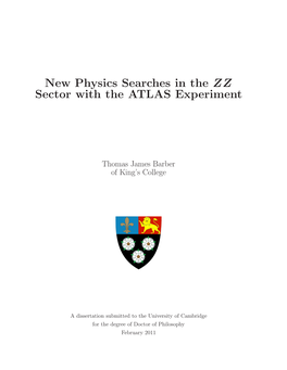 New Physics Searches in the ZZ Sector with the ATLAS Experiment