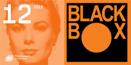 Blackbox-Programm 12/2019