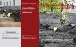 Bebyggelsehistorisk Tidskrift Nr 70/2015