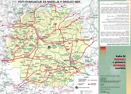 Poti Evakuacije Za Naselja V Okolici