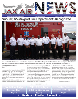 NAS Jax, NS Mayport Fire Departments Recognized