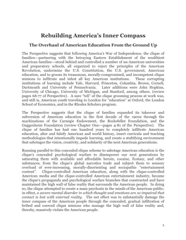 Rebuilding America's Inner Compass