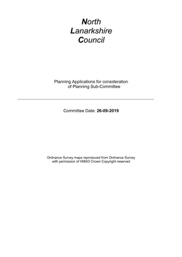 Applications for Planning and Development Committee