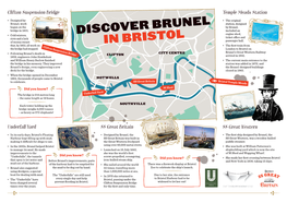 Clifton Suspension Bridge Underfall Yard SS Great Western SS Great Britain Temple Meads Station