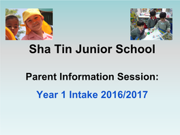 Parent Information Session