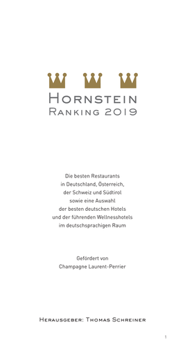 Hornstein-Ranking