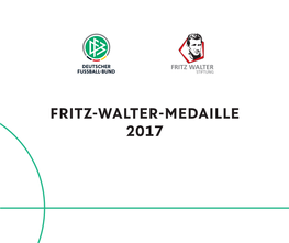 Fritz-Walter-Medaille 2017