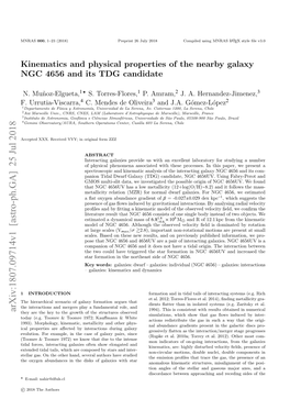 Kinematics and Physical Properties of the Nearby Galaxy NGC 4656 and Its TDG Candidate