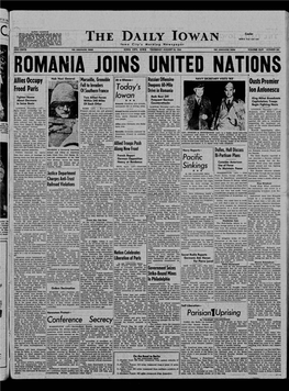 Daily Iowan (Iowa City, Iowa), 1944-08-24