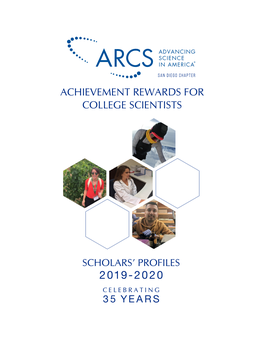 Achievement Rewards for College Scientists