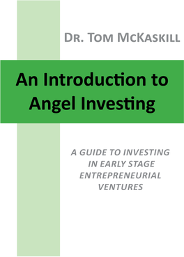 An Introduction to Angel Investing