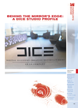 A Dice Studio Profile Behind the Mirror's Edge