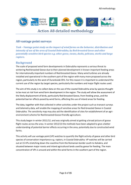 Action A8 Detailed Methodology