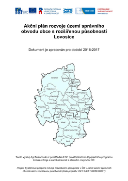 Akční Plán Rozvoje Území Správního Obvodu Obce S Rozšířenou Působností Lovosice