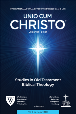 Studies in Old Testament Biblical Theology Vol