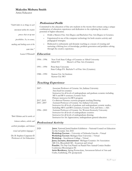 Download Curriculum Vitae