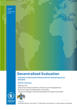 DECENTRALIZED EVALUATION for EVIDENCE DECENTRALIZEDEVALUATION Decentralized Evaluation