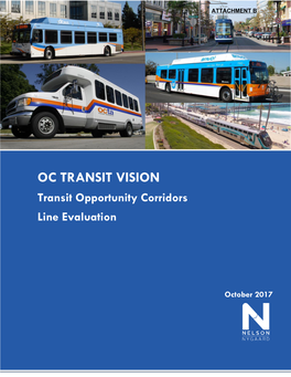 Transit Opportunity Corridors Line Evaluation