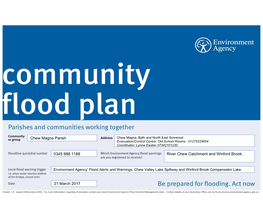 Flood Plan Charmouth Word