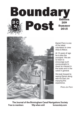 Edition 209 Summer 2015