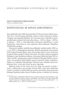 Konstancija Ir Jonas Jablonskiai