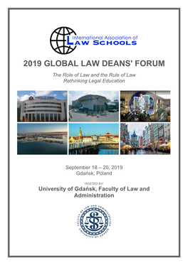 2019 Global Law Deans' Forum