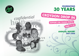 30 Years Croydon Drop In