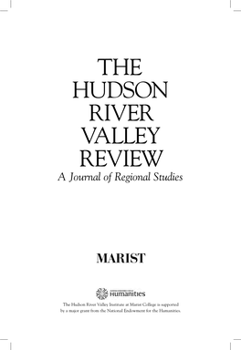 The Hudson River Valley Review