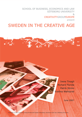 Sweden in the Creative Age