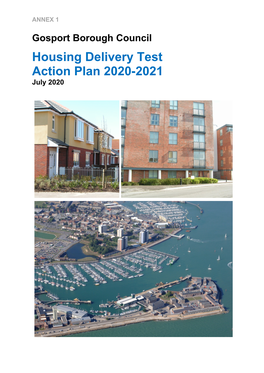 Housing Delivery Test Action Plan 2020-2021 July 2020 CONTENTS
