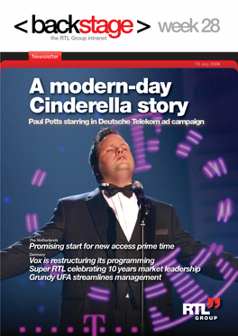 A Modern-Day Cinderella Story Paul Potts Starring in Deutsche Telekom Ad Campaign