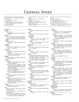 General Index