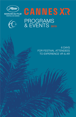 Guide Cannes XR 2019