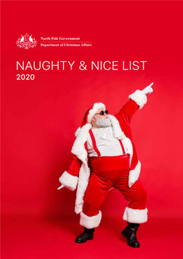 Naughty & Nice List 2020