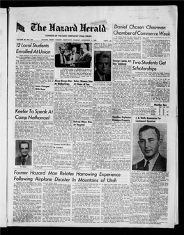 The Hazard Herald: 1958-11-17