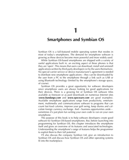 Smartphones and Symbian OS