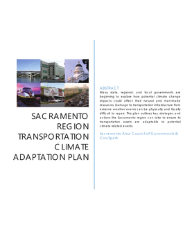 2015 Sacramento Region Transportation Climate Adaptation