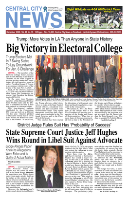 State Supreme Court Justice Jeff Hughes Wins Round in Libel Suit Against Advocate Judge Alleges Paper Lately