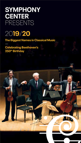 Symphony Center Presents 2019/20