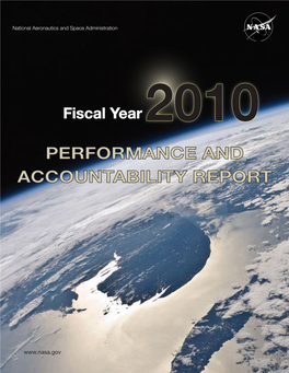 NASA's FY 2010 Performance and Accountability Report