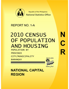 2010 Census of Population and Housing Report No