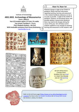 ARCL 2029: Archaeology of Mesoamerica